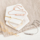 Personalized Nameplate Bracelet, Adjustable Jewelry