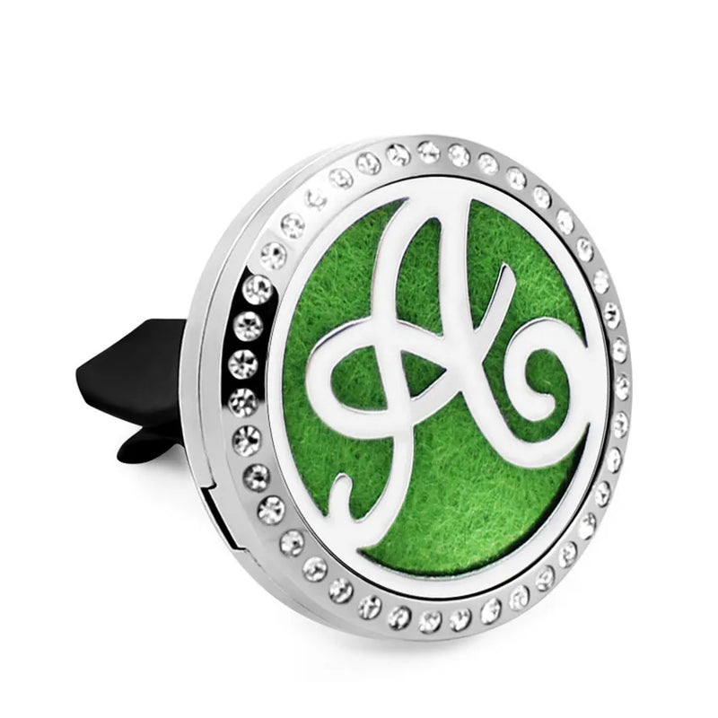 30mm Rhinestone Crystal Magnetic Aromatherapy Diffuser Vent Clip