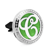 30mm Rhinestone Crystal Magnetic Aromatherapy Diffuser Vent Clip