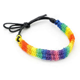 Lgbt Rainbow Pride Colorful Braided Bohemia Bracelets