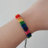 Lgbt Rainbow Pride Colorful Braided Bohemia Bracelets