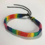 Lgbt Rainbow Pride Colorful Braided Bohemia Bracelets