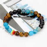 LGBT Pride Rainbow Bracelet Bisexual Pan Charms Men Couple Gay Lesbian