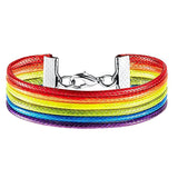 LGBT Pride Bracelet Bisexual Pansexual Charms Accessories