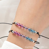 LGBT Pride Bracelet Rainbow Charms Unisex Jewelry