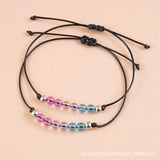 LGBT Pride Bracelet Rainbow Charms Unisex Jewelry