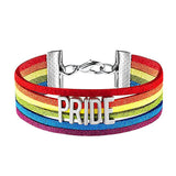 LGBT Pride Bracelet Bisexual Pansexual Charms Accessories