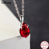Angel Tears Crystal Pendant Necklace for Woman