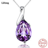 Angel Tears Crystal Pendant Necklace for Woman