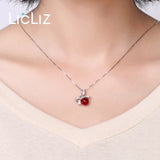 925 Silver CZ Zircon Bowknot DIY Pendants Women Crystal Charm Jewelry