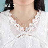 925 Silver Cross & Infinity Pendant Necklace Chain Jewelry Gift