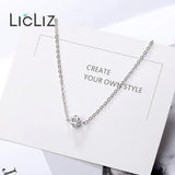 925 Silver Geometric Cubic Charm Bracelet for Women, Adjustable Chain Jewelry