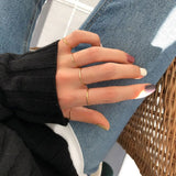 925 Silver Ring for Women Fine Polished Anillos Plata 925 LR0720