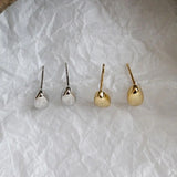 Water Drop 925 Sterling Silver Stud Earring Women Jewelry Gift