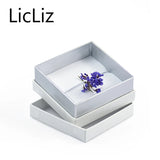 LicLiz Gift Boxes for Jewellery 925 Sterling Silver - Square Rectangle