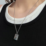 Liefdesbrief Envelop Hanger Ketting Aangepaste Sieraden