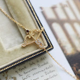 925 Silver Plated Cupid's Arrow Bracelet for Women