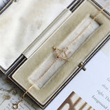 925 Silver Plated Cupid's Arrow Bracelet for Women
