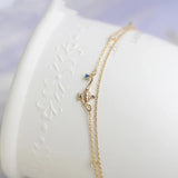 925 Silver Plated Zircon Aladdin's Lamp Bracelet Party Jewelry For Women