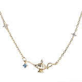 925 Silver Plated Zircon Aladdin's Lamp Bracelet Party Jewelry For Women