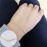 925 Silver Plated Zircon Love Bracelet Party Jewelry For Women