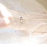 925 Silver Starry Sky Zircon Bracelet Wedding Party Jewelry For Women