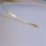 925 Sterling Silver Zircon Necklace - Charm Girlfriend Gift