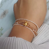Personality Jewelry Pearl Bead Clavicle Chain 925 Sterling Silver Necklace