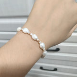 Personality Party Jewelry Pearl Real 925 Sterling Silver Necklace For Women