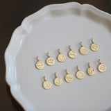 925 Silver Mini Constellation Card Necklace For Women
