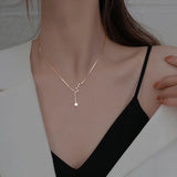 Big Dipper Zircon 925 Sterling Silver Necklace For Women
