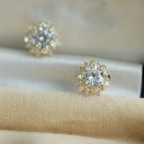 Punk Charm Necklace 925 Sterling Silver Zircon Jewelry for Women