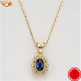 Punk Jewelry Hollow Zircon Necklace For Women