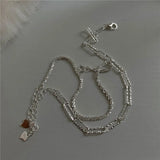 925 Silver Sparkling Shine Bracelet OL Style Wedding Jewelry For Women