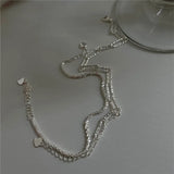 925 Silver Sparkling Shine Bracelet OL Style Wedding Jewelry For Women