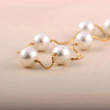 Pearl Beads Sterling Silver Bracelet for Women Party Jewelry
