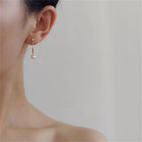 S925 Silver 14k Filled Tassel Pearl Earrings for Women