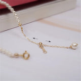 Round Pearl 14K Gold Bracelet - Party Jewelry for Women