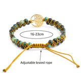 African Turquoise Tree Charm Bracelet for Women