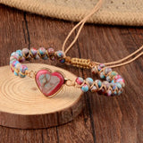 African Turquoise Tree Charm Bracelet for Women