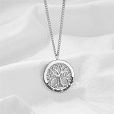 Personalized Family Engraving Names Necklace with Birthstone