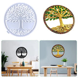 Life Tree Silicone Mold Resin Epoxy Mold Wall Mounted Hanging Decoration