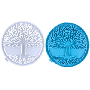 Life Tree Silicone Mold Resin Epoxy Mold Wall Mounted Hanging Decoration