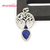 Water Drop Reiki Pendulum Chakra Healing Amulet Charms Jewelry 10Pcs