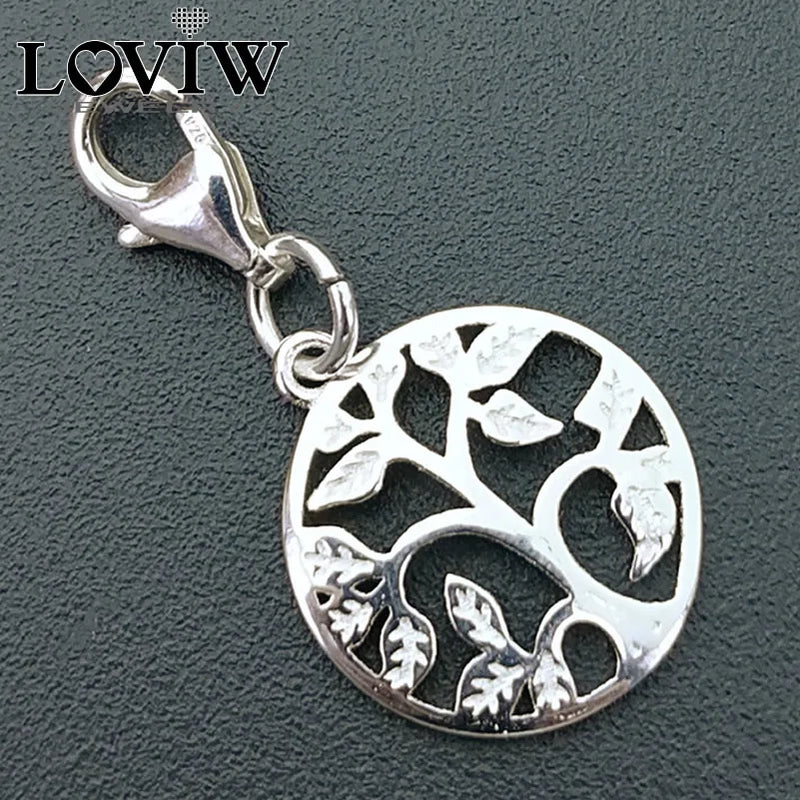Life Tree of Love Charm Jewelry for DIY Accessories Gift