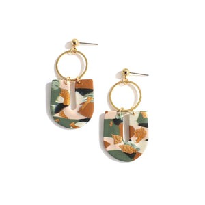 Bohemia Pattern Drop Earrings for Women