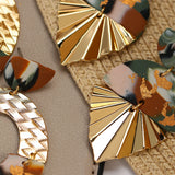 Bohemia Pattern Drop Earrings for Women