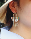 Bohemia Pattern Drop Earrings for Women
