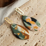Bohemia Pattern Drop Earrings for Women