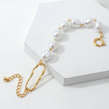 Baroque Pearl Charm Bracelet Women Freshwater Pearl Beads Jewelry